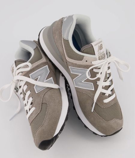 Neutral sneakers. New balance in stock. 

#LTKshoecrush #LTKfindsunder100
