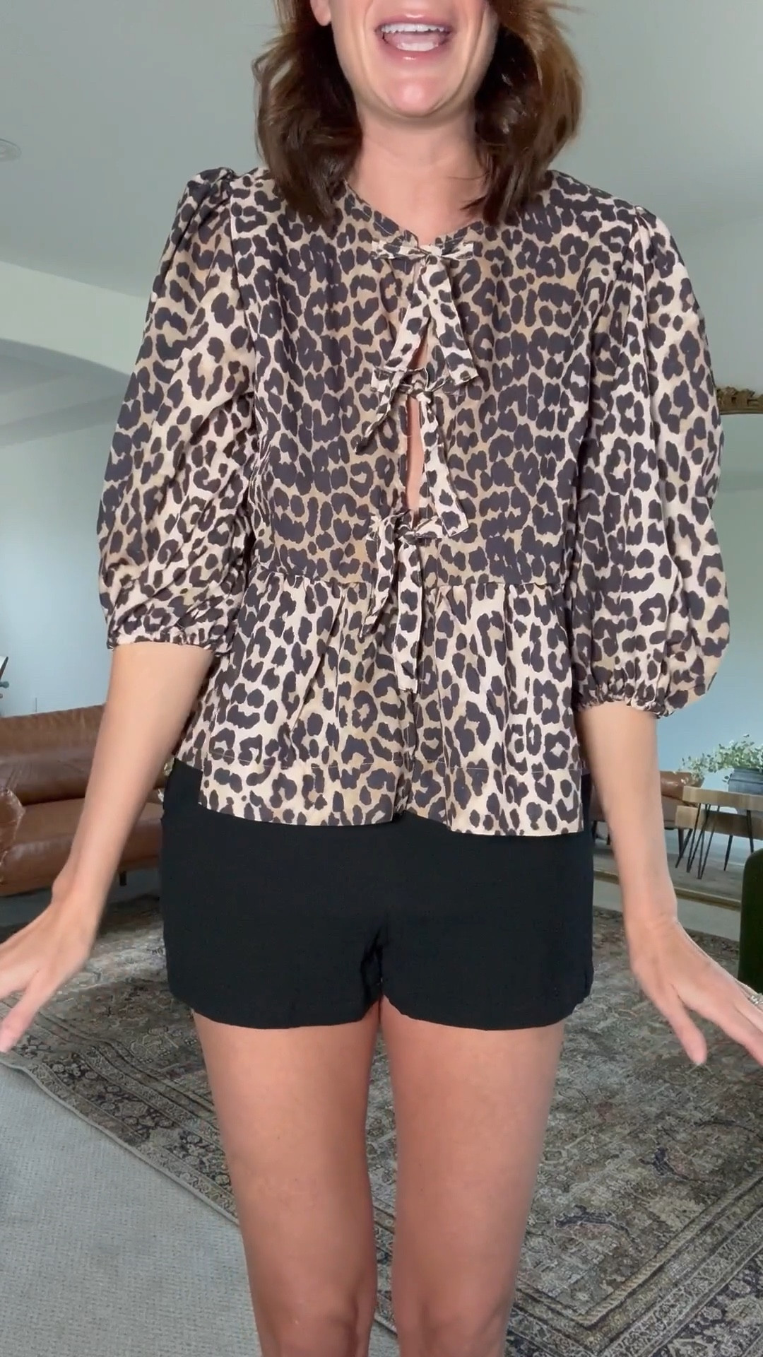 I just saw that my top is on sale for under $20!! It is the cutest and looks designer!! Wear it with jeans or black shorts like I am here! 

#LTKTall #LTKootd #LTKFindsUnder50