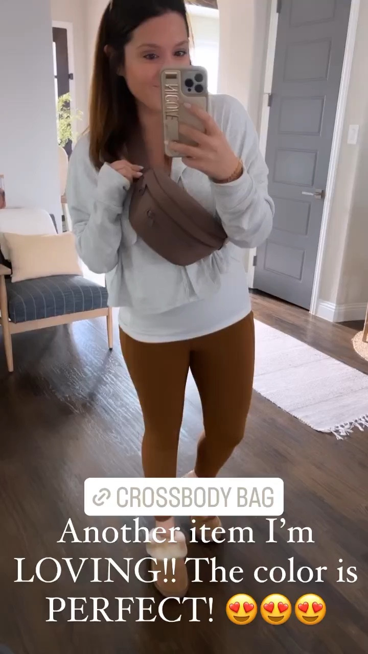 Crossbody bag I’m loving!! It’s so pretty and the color is stunning!! Great for travel, sports, just running around town, you name it! 
.
#beltbag #fannypack #crossbody #travelbag #travelfind 

#LTKsalealert #LTKFind #LTKtravel