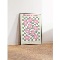 Flower Market London, Print, Poster, Floral Shop, Wall Art Sizes A2 A3 A4 | Etsy (UK)