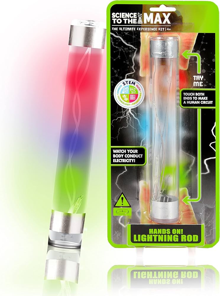 Hands On Lightning Rod - Educational Science Toys for Boys and Girls - Learn Science of Electrici... | Amazon (US)