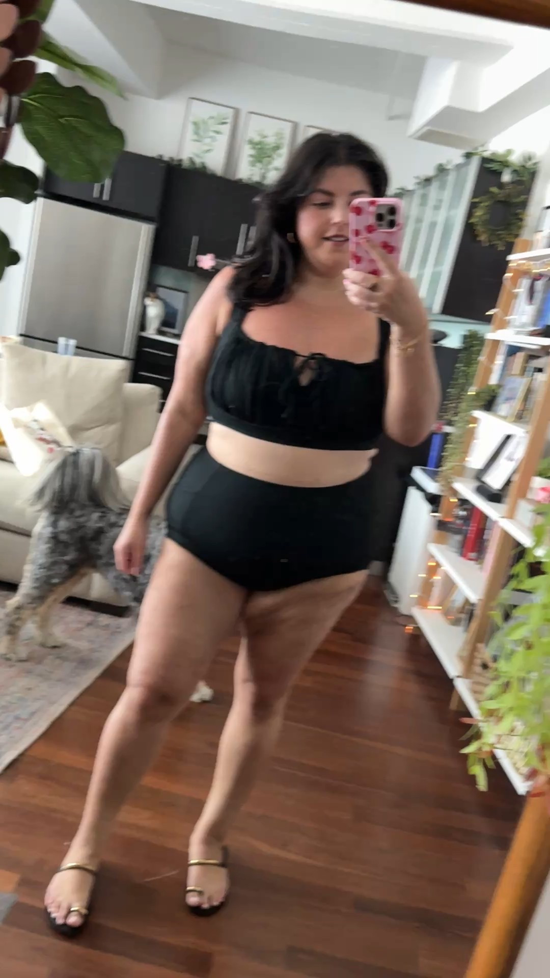 Two piece swimsuit from pop flex! I’m wearing a 1x in both. The bottoms have pockets!! 

#LTKSwim #LTKPlusSize #LTKSeasonal