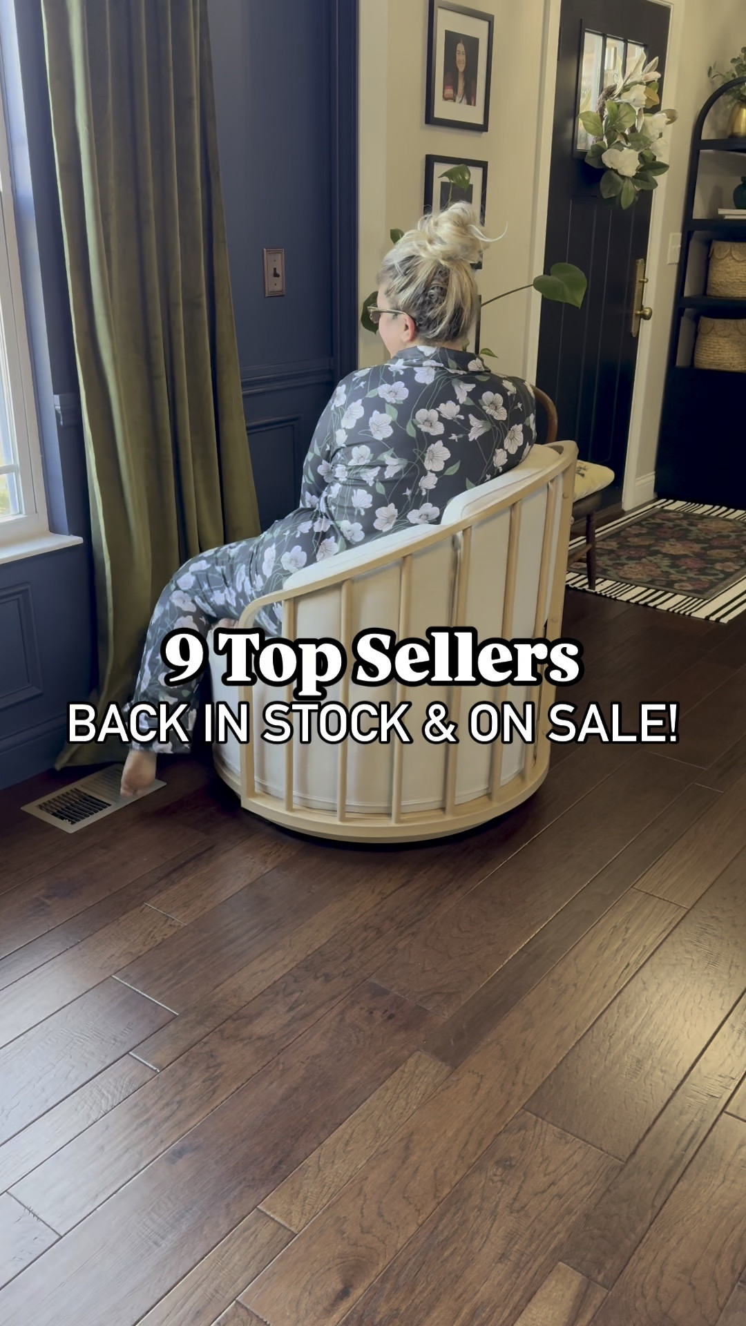 So many top sellers back in stock and ON SALE!  

Floral dining chair 
Super narrow console table
Oval wood stools
Black oval dining table 
Unique back dining chairs 
Fluted rounded cabinet 
Designer look for less curved sofa 
Cage back Walmart accent chair 

#LTKWatchNow #LTKHome #LTKStyleTip