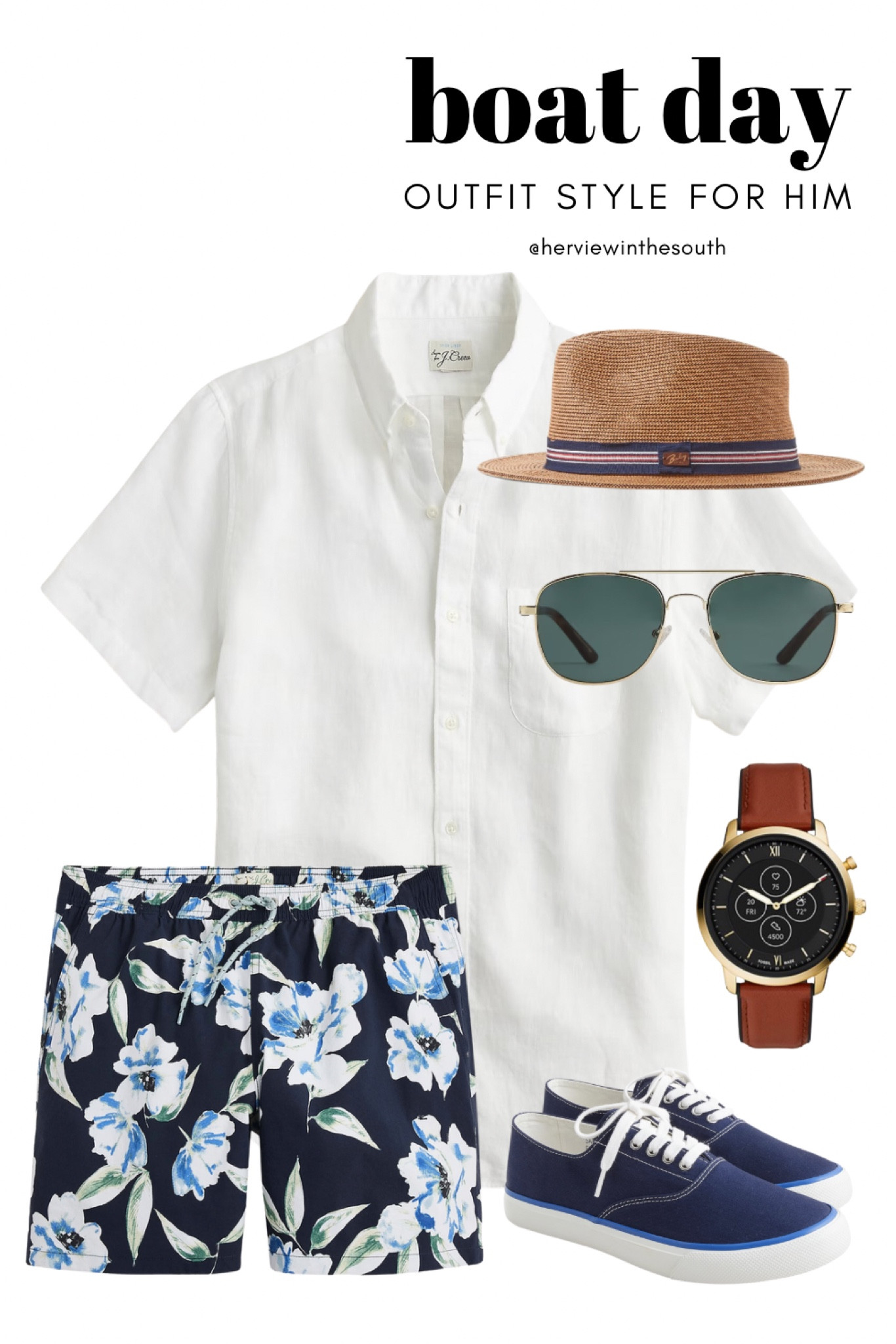 The perfect boating/yachting outfit for him!

resort style
aviator
panama hats
mens clothing
resort wear
linen
summer



#LTKstyletip #LTKswim #LTKmens