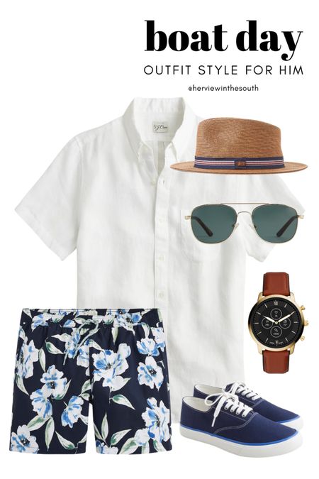 The perfect boating/yachting outfit for him!

resort style
aviator
panama hats
mens clothing
resort wear
linen
summer



#LTKstyletip #LTKswim #LTKmens