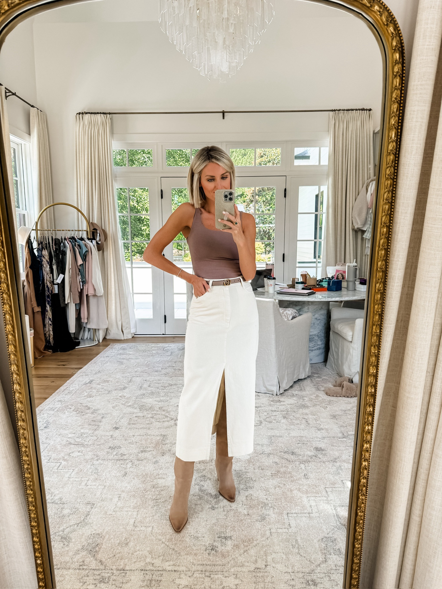 Paired this neutral bodysuit with this skirt! Love how this came together! Wearing XS/25!

Loverly Grey, Nordstrom Anniversary sale, NSale, Nordstrom finds 

#LTKSaleAlert #LTKxNSale #LTKSeasonal