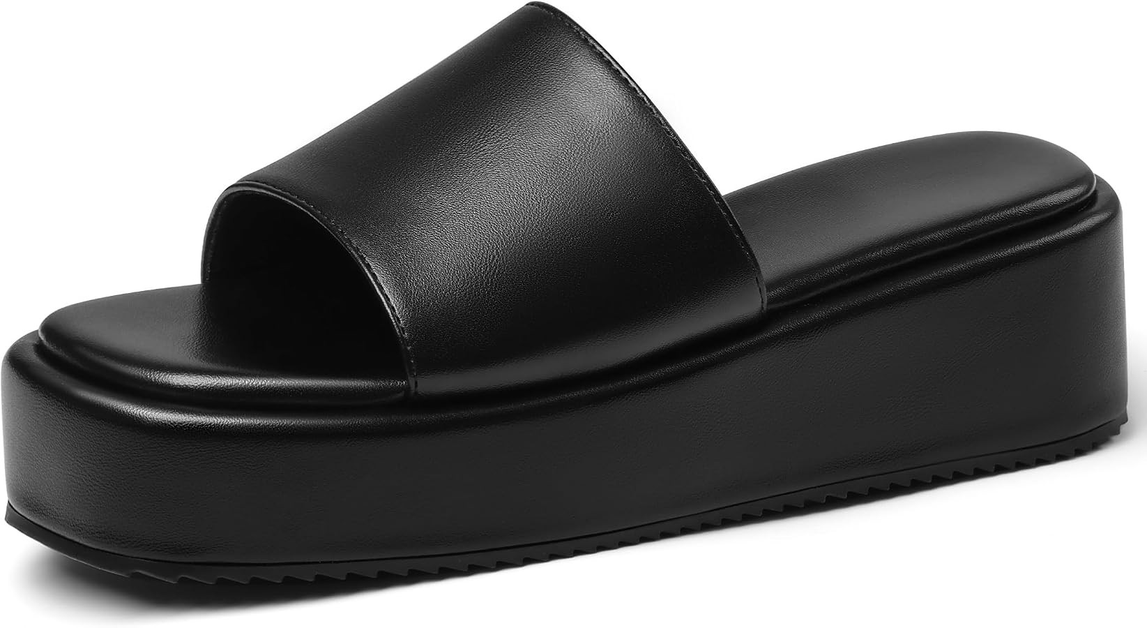 Oiamenne Platform Sandals Women Comfortable Open Toe Wedge Sandals Slip On Platform Slides for Wo... | Amazon (US)