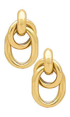joolz by Martha Calvo Ami Hoops in Gold from Revolve.com | Revolve Clothing (Global)
