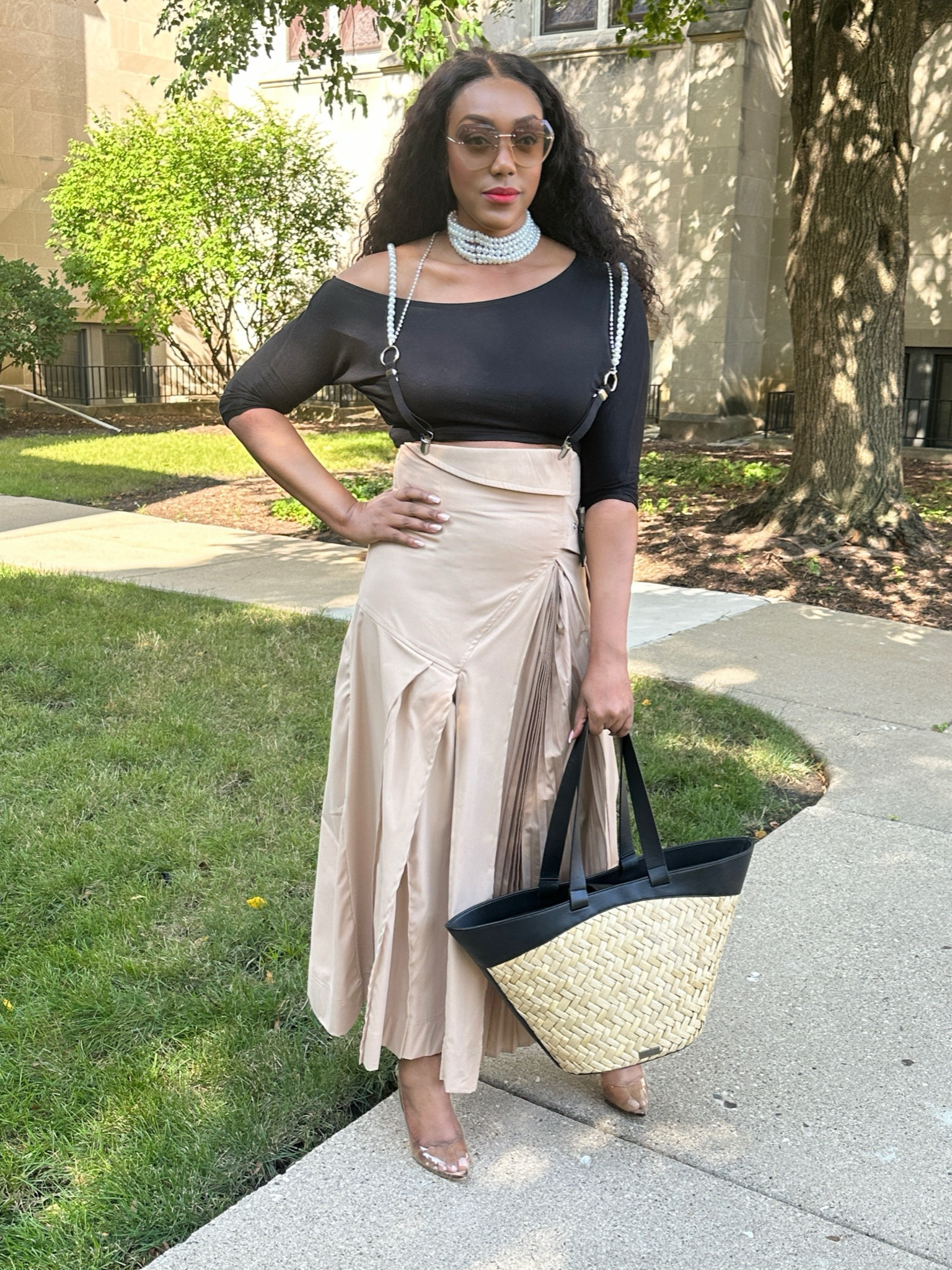 It’s giving very demure and  very mindful! 
This look is perfect for a weekend brunch or dinner. 

#LTKStyleTip #LTKFindsUnder50 #LTKMidsize