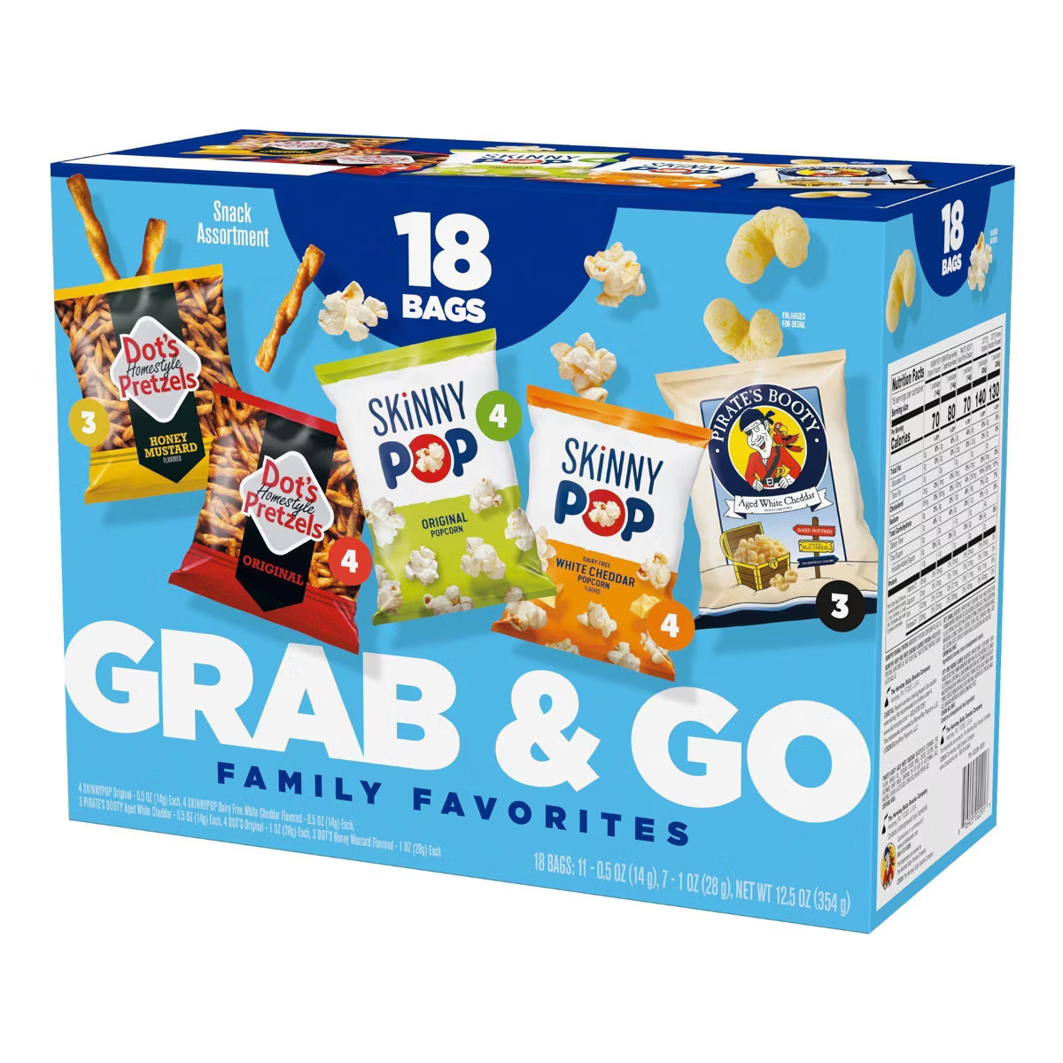 Grab & Go Family Favorites Multipack Snacks - 12.5oz/18ct | Target
