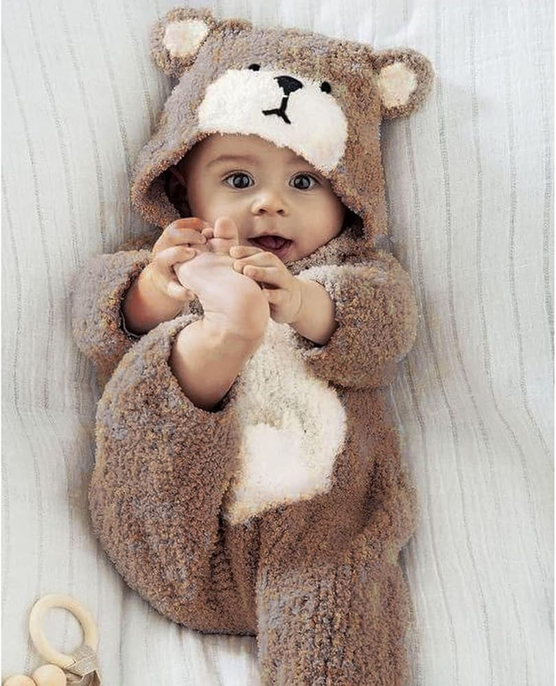 Baby Boy Girl Halloween Costumes Sleeveless Hooded Romper with Long Socks Pumpkin Outfits | Amazon (US)