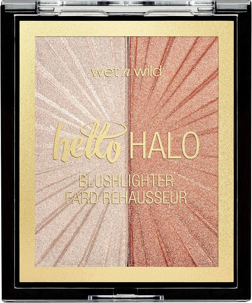 Wet n Wild MegaGlo Blushlighter, Blendable Blush & Highlighter Set, Shimmery Metallic Finish, Hig... | Amazon (US)