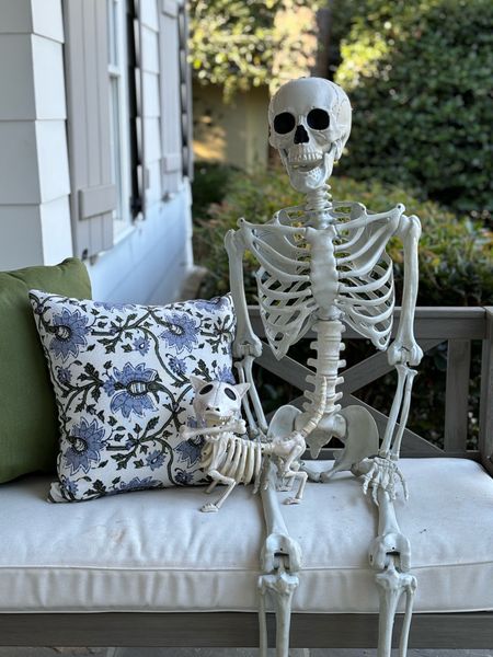 Me waiting for the weekend. ☠️ Having way too much fun with this Skeleton from Walmart and the little pup too! 

#LTKHalloween #LTKhome #LTKSeasonal