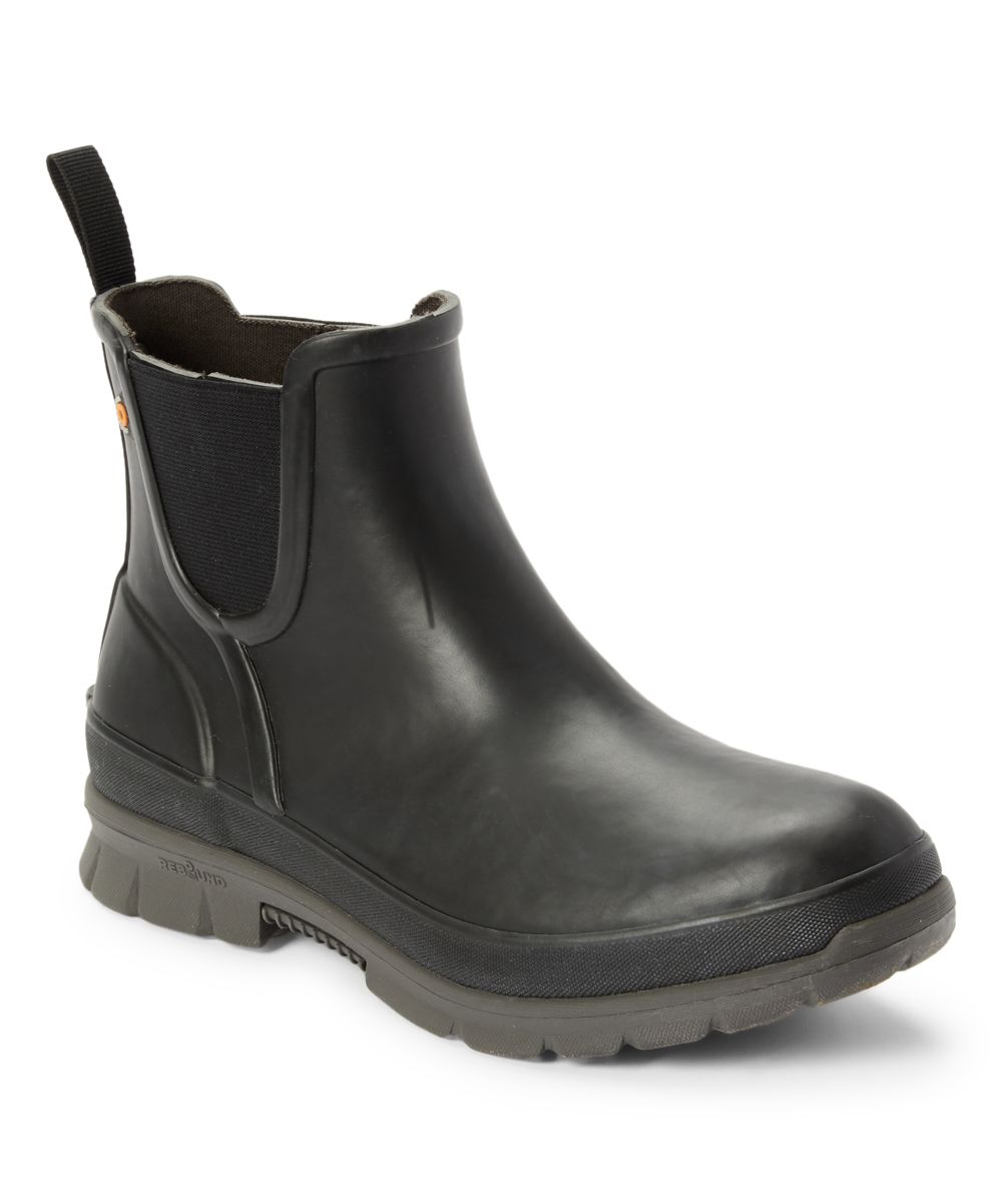 Bogs Women's Rain boots Black - Black Amelia Slip-On Rain Boot - Women | Zulily