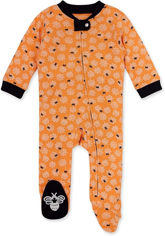 Burt's Bees Baby Baby Boys' Sleep and Play Pajamas, 100% Organic Cotton One-Piece Romper Jumpsuit... | Amazon (US)