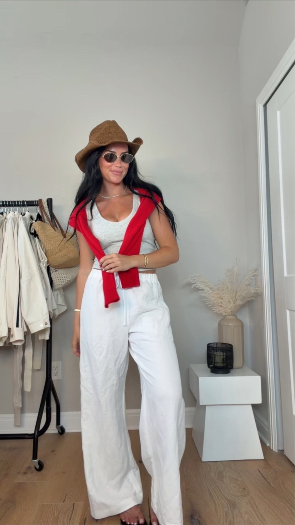 🇺🇸 Simple Fourth of July outfit inspo! 

Simple but it’s giving the perfect elevated Fourth of July look. Whether you’re heading to a BBQ, lake day, fireworks, or a summer party, this outfit is such an easy go-to. ❤️🤍💙

I’ll have all my outfit details on my LTK ✨
My sizing: 5’7”, 145 lbs, 32DD
Wearing size smalls




@Aritzia  Fourth of July outfit, 4th of July fashion, patriotic outfit, red white and blue outfit, summer outfit, Aritzia outfit, Aritzia summer, Aritzia staples, linen outfit, summer style, casual chic, elevated basics, holiday outfit, fireworks outfit, lake day outfit, summer fashion, neutral style, clean girl outfit, vacation outfit, summer wardrobe, outfit inspo, fashion creator, summer staples, warm weather outfit, everyday style, cute summer outfit, pool day outfit, boat day outfit

#LTKootd #LTKgrwm #LTKSaleAlert