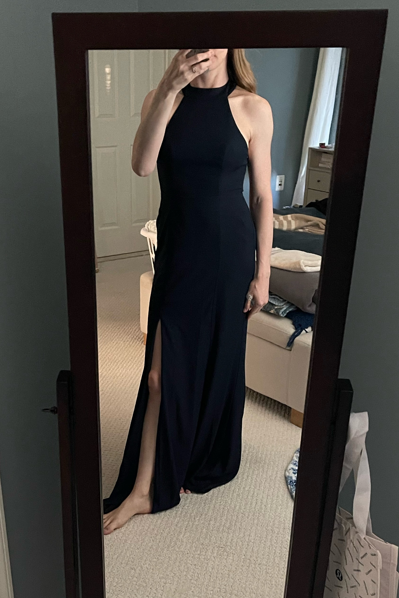 Serephina crepe midnight dress

Navy dress
Wedding guest dress
Bridesmaid dress
High neck dress
Halter dress
Backless dress
Maxi dress 
Nuuly

#LTKparties