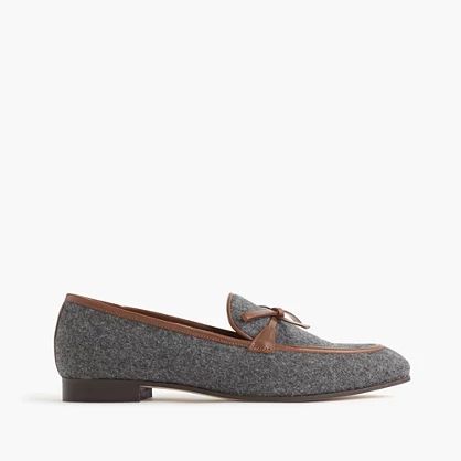 Academy loafers in flannel | J.Crew US