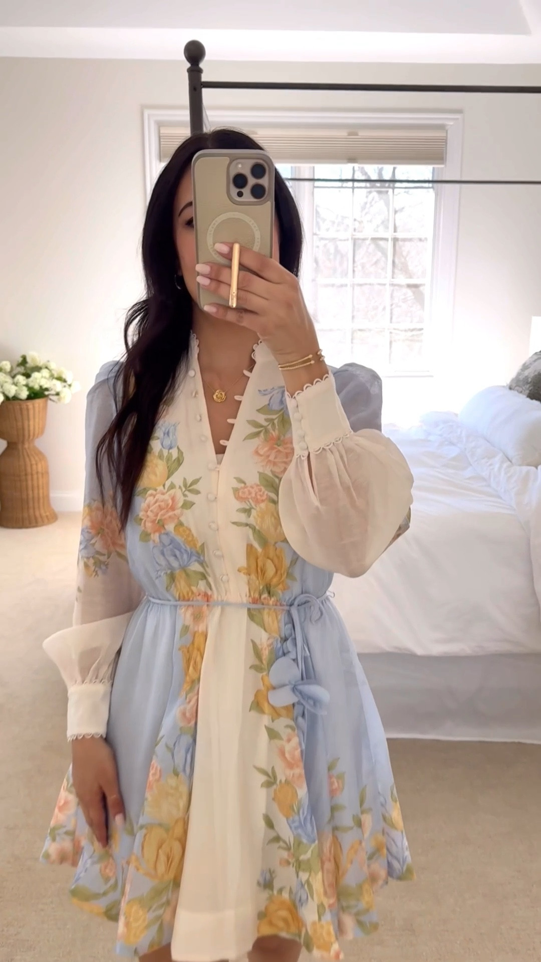 Beautiful dress for spring and summer! Perfect for a bridal shower, baby shower, summer event! I have and love it in another color and just had to get this one too! Wearing size 4, my usual dress sizee

Nordstrom, new arrival, mini dress, floral dress, summer dress, special occasion 

#LTKmomlife #LTKgrwm #LTKootd