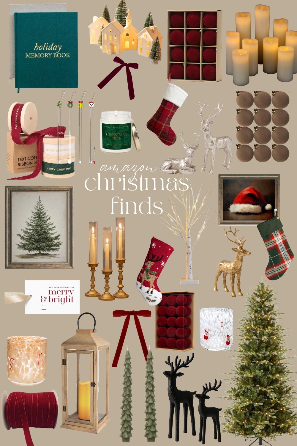 neutral/vintage christmas decor finds🎄🎅🏼⭐️

#LTKHome #LTKSeasonal #LTKHoliday