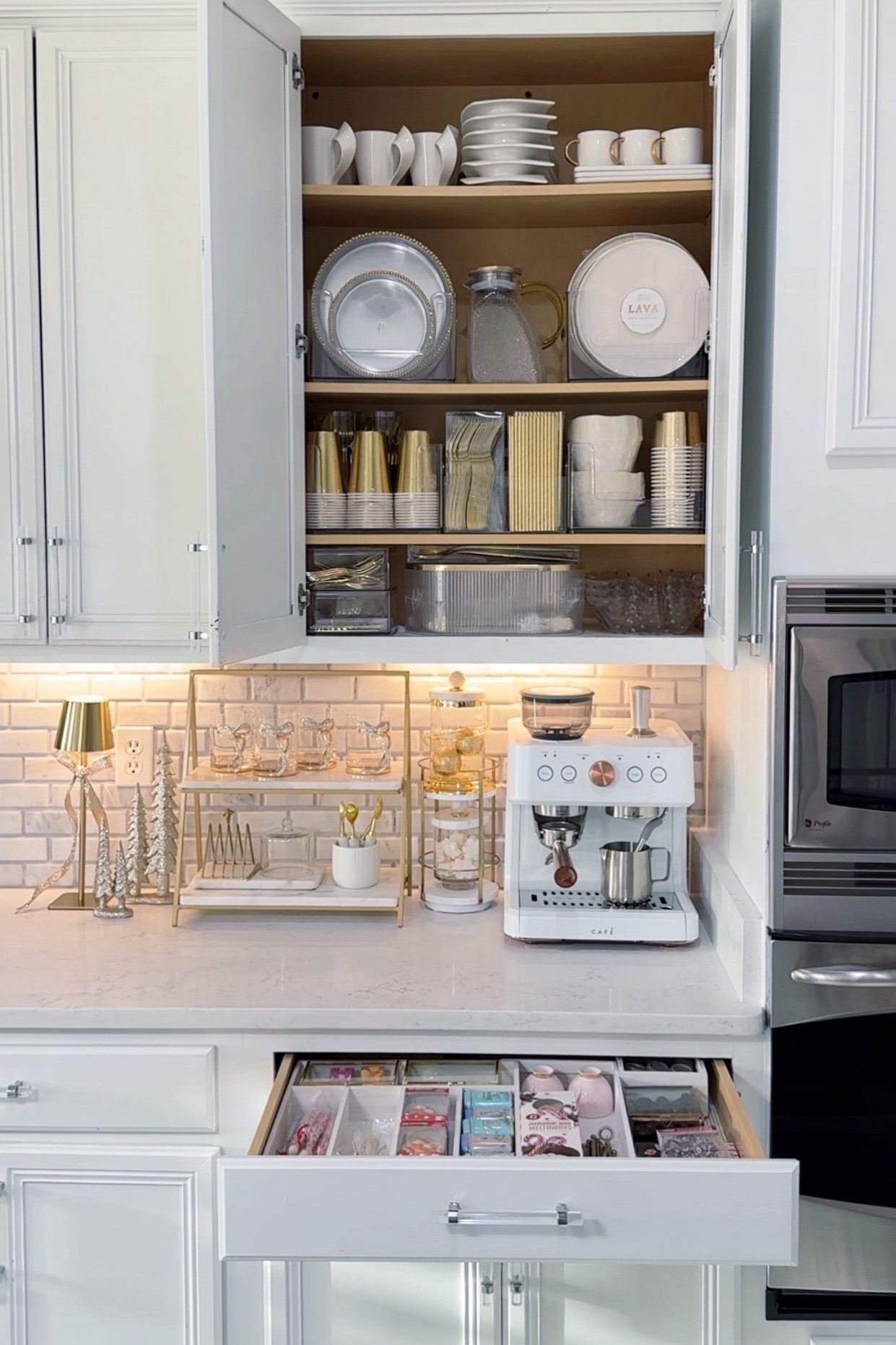 Christmas Morning Coffee Station 