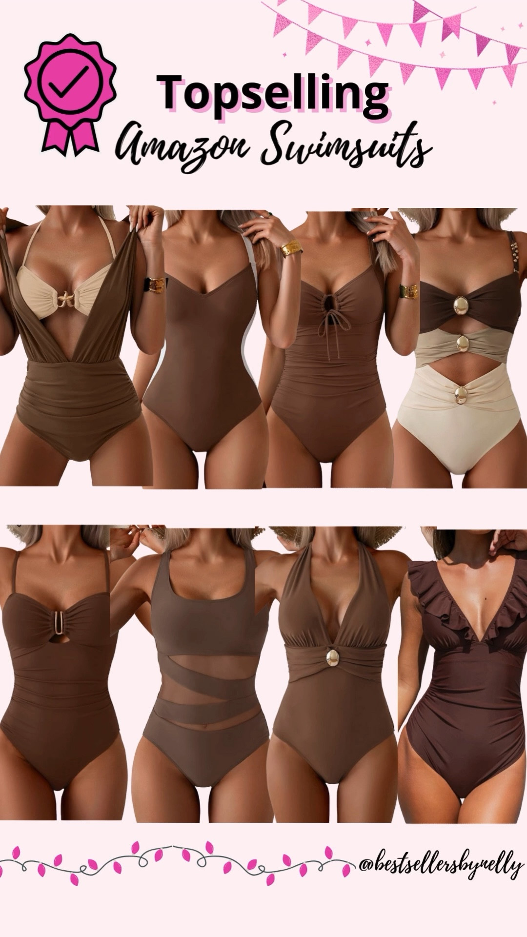 These are the Amazon one-piece swimsuits everyone keeps coming back for 🤎

These best sellers are loved for their tummy control, supportive fits, and timeless neutral colors. Great for beach trips, pool days, cruises, or just feeling confident all summer long.

Save this post so you can come back when you’re ready to shop 👙✨

amazon one piece swimsuit
amazon bathing suits women
top selling amazon swimsuits
best amazon swimsuits
one piece swimsuit women
tummy control swimsuit
flattering one piece swimsuit
amazon swimsuit finds
amazon swimwear
women’s swimwear amazon
modest one piece swimsuit
cutout one piece swimsuit
supportive swimsuit women
neutral swimsuits
brown swimsuit women
beige swimsuit
high waisted one piece
slimming swimsuit
affordable swimsuits
amazon fashion finds
amazon summer finds
vacation swimsuits
beach outfits women
pool day outfits
cruise swimwear
resort swimwear
best swimsuits for women
amazon deals swimsuit
swimsuits on sale



#LTKTravel #LTKSpringSale #LTKSwim