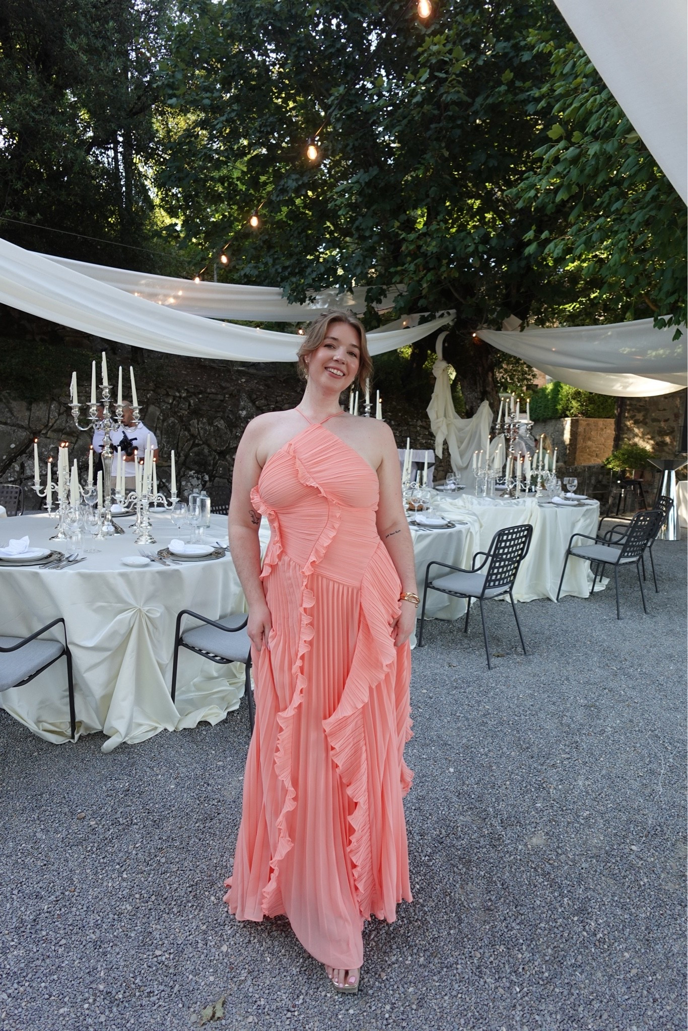 Whimsical garden party rehearsal dinner in Tuscany! Actual dress is from Fashion Nova.

#LTKWedding #LTKTall #LTKMidsize