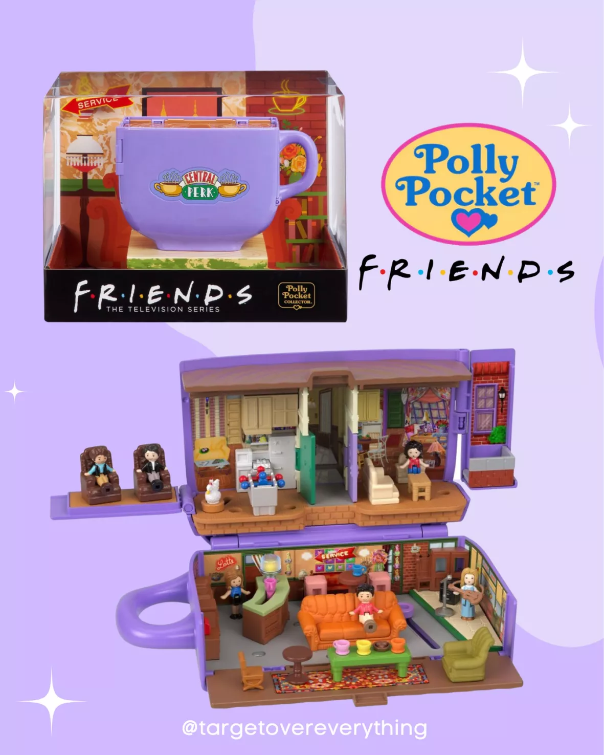 Polly Pocket Collector Friends The Television Series Toy Set IN HAND NEW