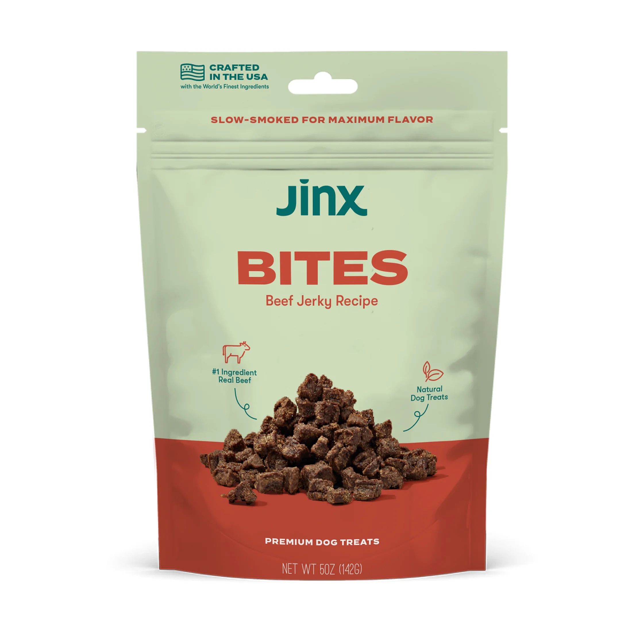 Jinx Beef Bites, Natural Soft Jerky Dog Treats, 5 oz Bag | Walmart (US)
