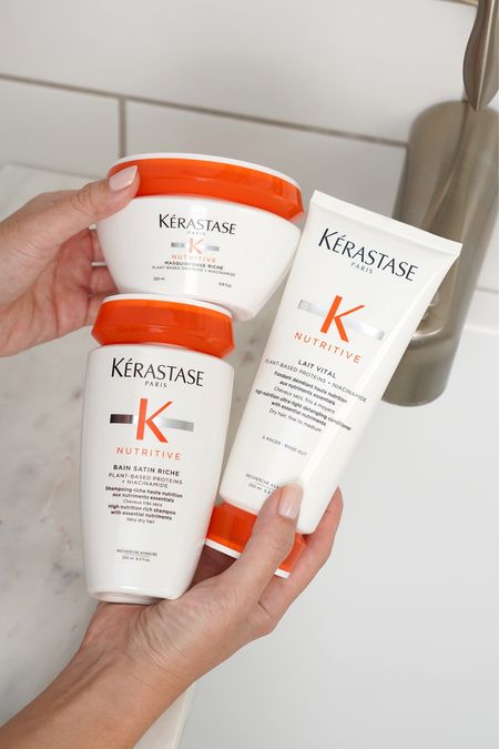 @kerastase_official is having their Friends and Family Sale with 20% off all orders plus a bag + 2 deluxe samples with orders $100 or more. Use code FRIENDSFAM23 at checkout. My favorite formula is the Nutritive which is great for dry hair. Restores shine, adds incredible softness and perfect for this time of year to add hydration without weighing the hair down.
 
Exclusions apply: Only one offer may be applied to each order; offers may not be combined. Price adjustment offers EXCLUDE last chance, travel size, 500ML jumbo size & limited-edition products.
 
#KerastasePartner

#LTKHoliday #LTKsalealert #LTKbeauty