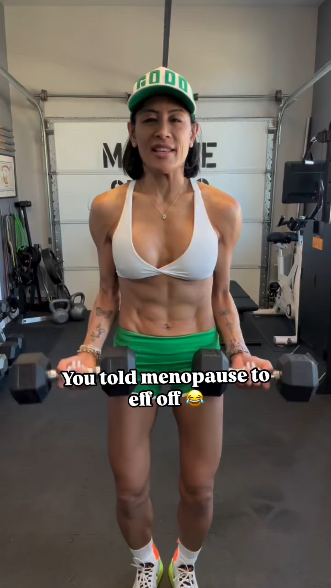 FEEL BETTER.
LOOK BETTER. (yes it’s okay to want to look better)
RECOVER BETTER.
GLOW UP ✨✨✨

#51andfit #homeworkout #guthealth #hormonehealth #weightloss

#LTKOver40 #LTKWatchNow #LTKActive