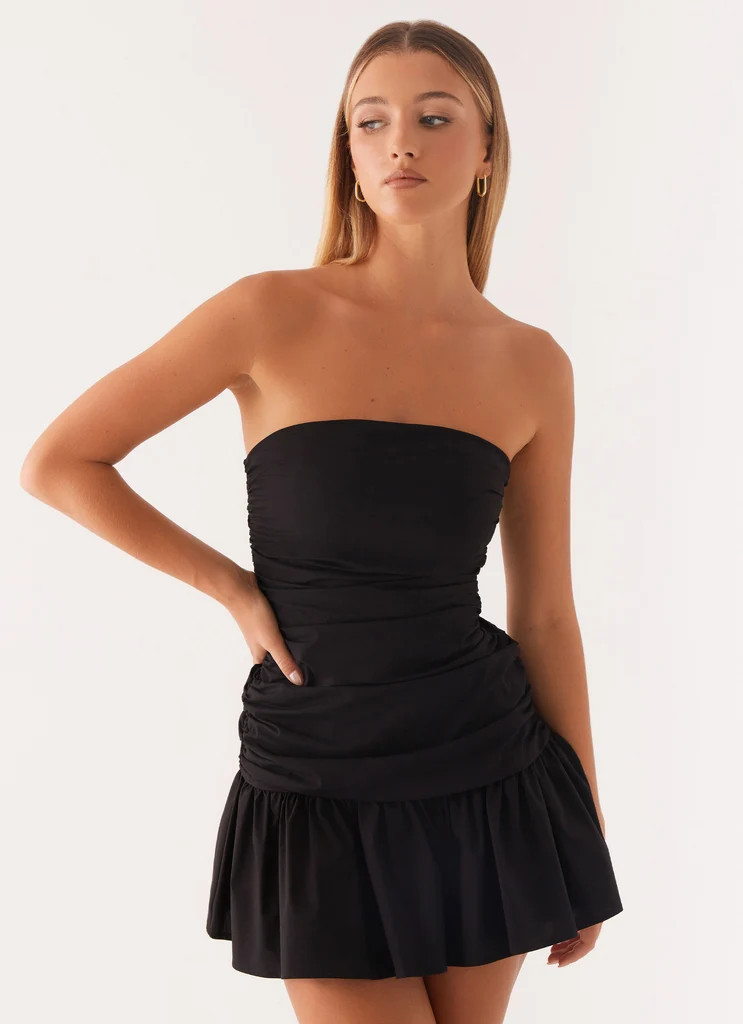 Carmel Mini Dress - Black | Peppermayo (Global)