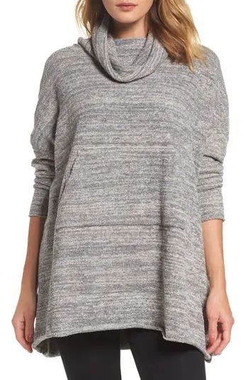 Women's Barefoot Dreams Cozychic Lounge Pullover, Size One Size - Grey | Nordstrom