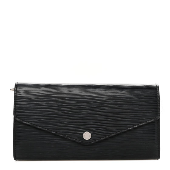 LOUIS VUITTON Epi Sarah Wallet NM Black | FASHIONPHILE (US)