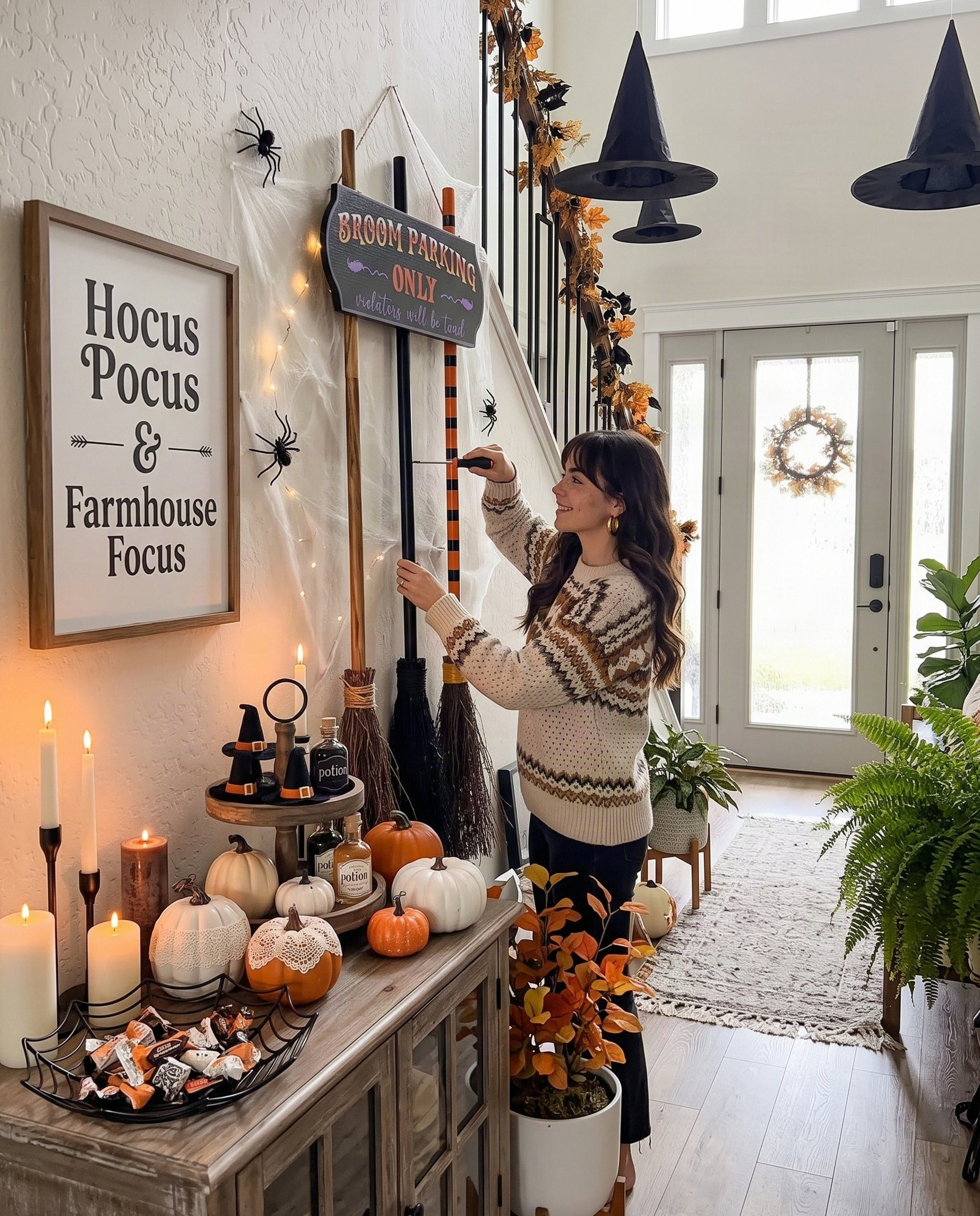 Witches Broom Parking Halloween Decor 
BUY HERE: https://amzn.to/4xYuplt

#halloweendecorations #witchesbroom #Halloween2026 #halloweenishere #halloweendecorating #halloweendecorideas #CommissionsEarned 

 #LTKSeasonal #LTKHome #LTKSaleAlert