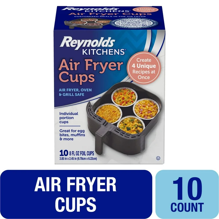 Reynolds Kitchens Air Fryer Cups, 10 Pack, 8 fl oz. | Walmart (US)