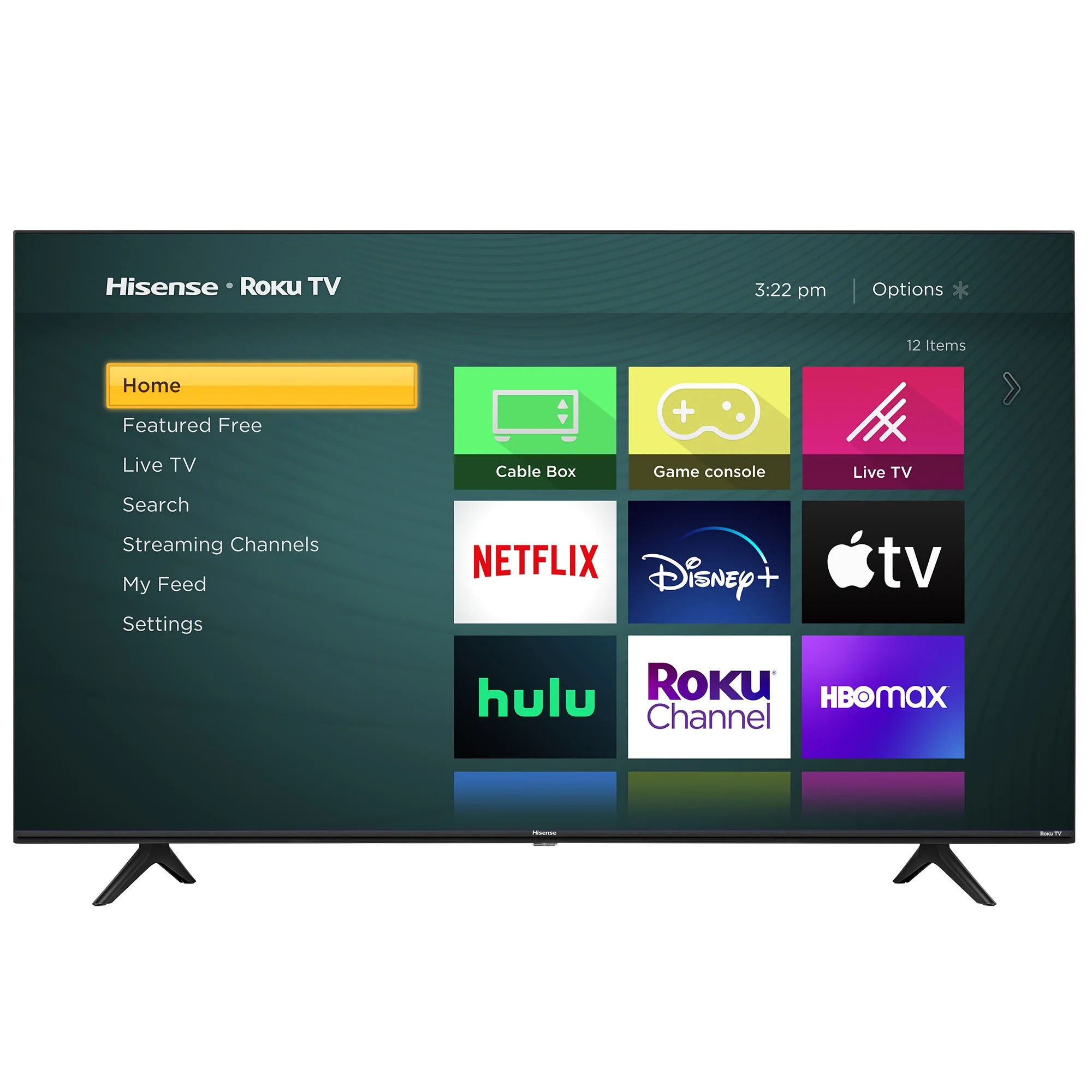 Hisense 58" Class 4K UHD LED LCD Roku Smart TV HDR R6 Series 58R6E3 - Walmart.com | Walmart (US)