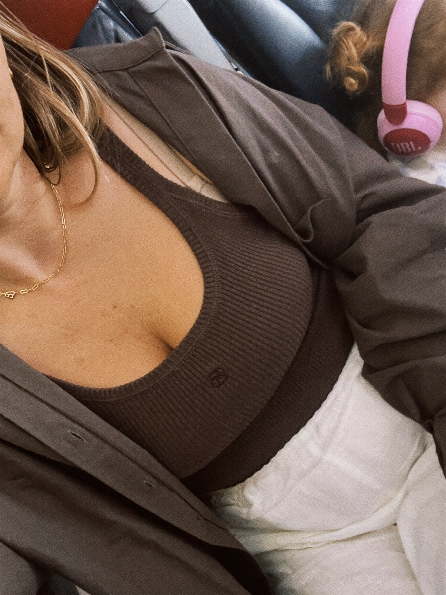 This chocolate scoop knit tank is an excellent poo explosion hider and a wonderful layering singlet top when travelling. I am wearing a size small. It’s currently on sale right now! 

#LTKaustralia #LTKstyletip #LTKsale