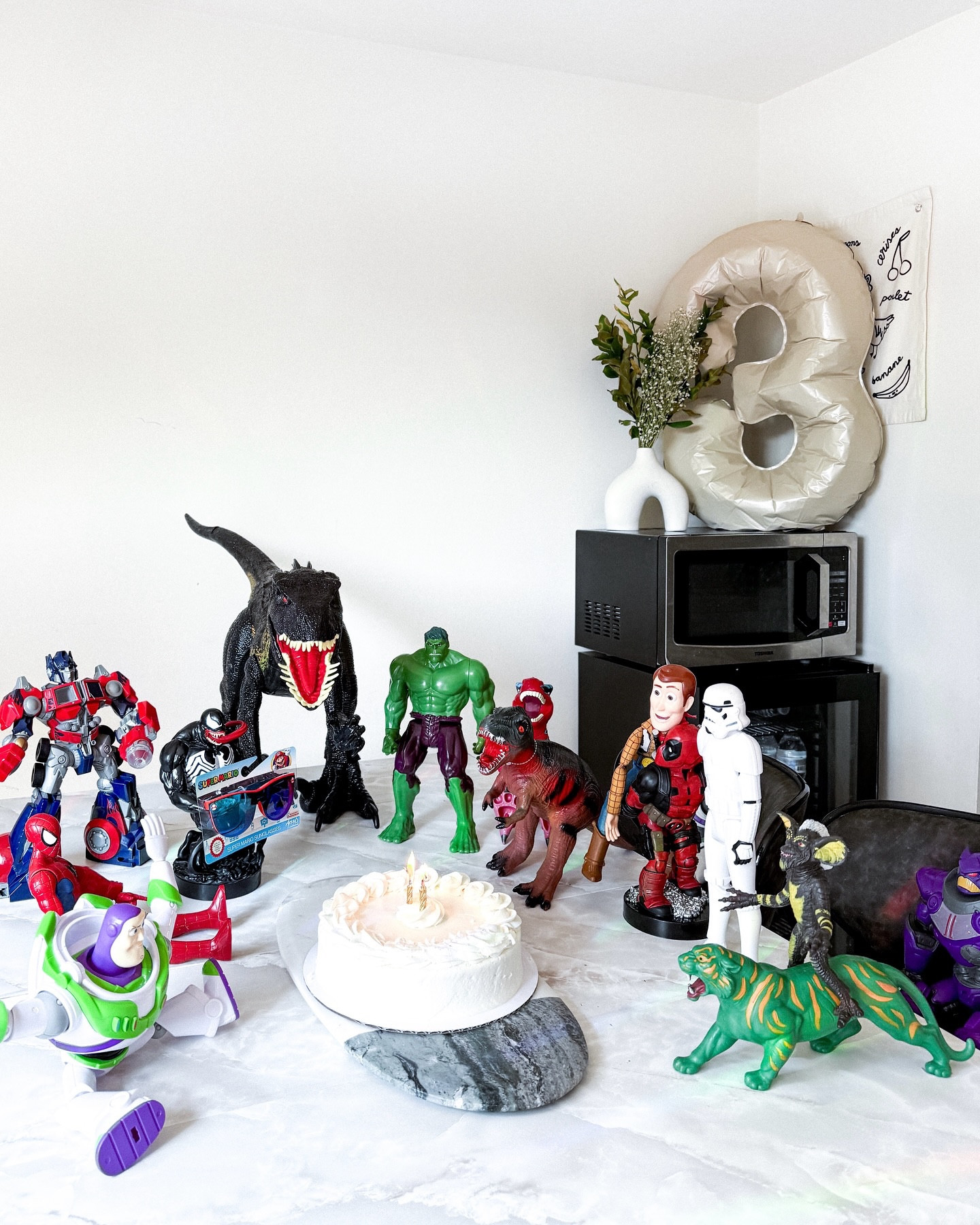 no big birthday parties here — just simple moments and sweet memories 🫶🏼✨

for Jasper’s 3rd, we did a little celebration at home with cake, presents, and set up his favorite action figures + some new ones from @thetattedtoyguys (he’s obsessed w them lately) 🦸🏼‍♂️ I wanted to make them tiny party hats but life said not today, so we embraced the chaos 🥲

then we traded party stress for a family trip to the zoo — because the best kind of birthday is one where we get to soak each other in 🐅🦒🐐

i linked everything on my LTK 🔗

#SimpleBirthdays #MakingMemories #FamilyOverEverything #IntentionalParenting #BirthdayTraditions #SlowLiving #FamilyAdventure #ZooDay #ActionFigureObsessed #NoBigParties #JustUs #ChildhoodMemories #CelebrateSimply #CozyMoments #MomLife #FamilyTime #ThisIsThree #RaisingJasper #ParentingJourney #EverydayMagic

#LTKParties #LTKKids #LTKFamily