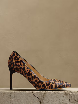 Arden Haircalf Leather Pump | Banana Republic (US)
