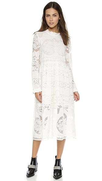 Lace Detailed Dress | Shopbop