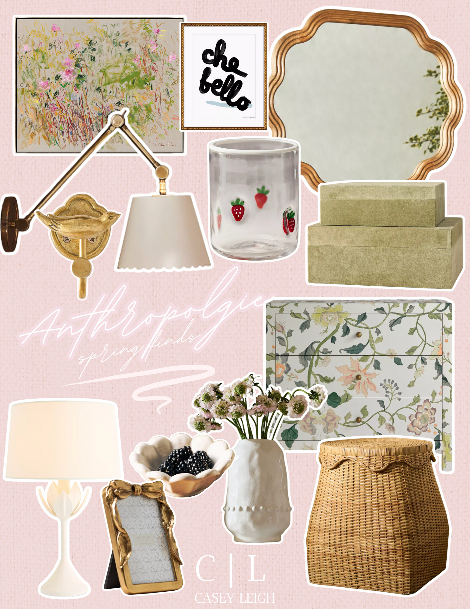 🌸 Spring refresh vibes! Anthropologie has the most charming pieces to elevate your home this season. From vintage-inspired mirrors to floral artwork and chic storage solutions, every piece is a statement. 🏡✨ 

 #LTKHome