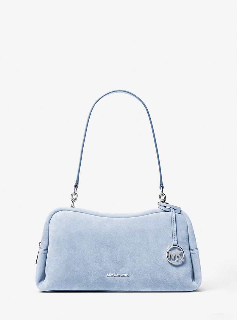 Cecily Medium Suede Shoulder Bag | Michael Kors US