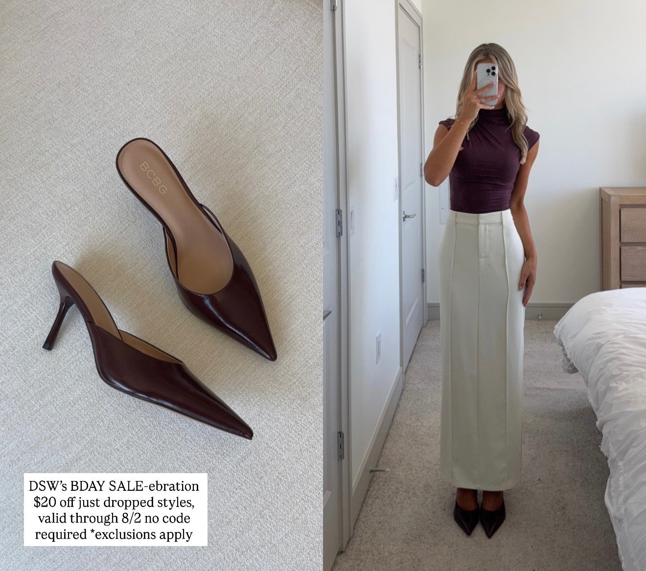 one of my most worn types of heels in my corporate wardrobe @DSW 👩🏼‍💼

DSW's BDAY SALE-ebration, $20 off just dropped styles, valid through 8/2, no code required *exclusions apply
#myDSW #ad