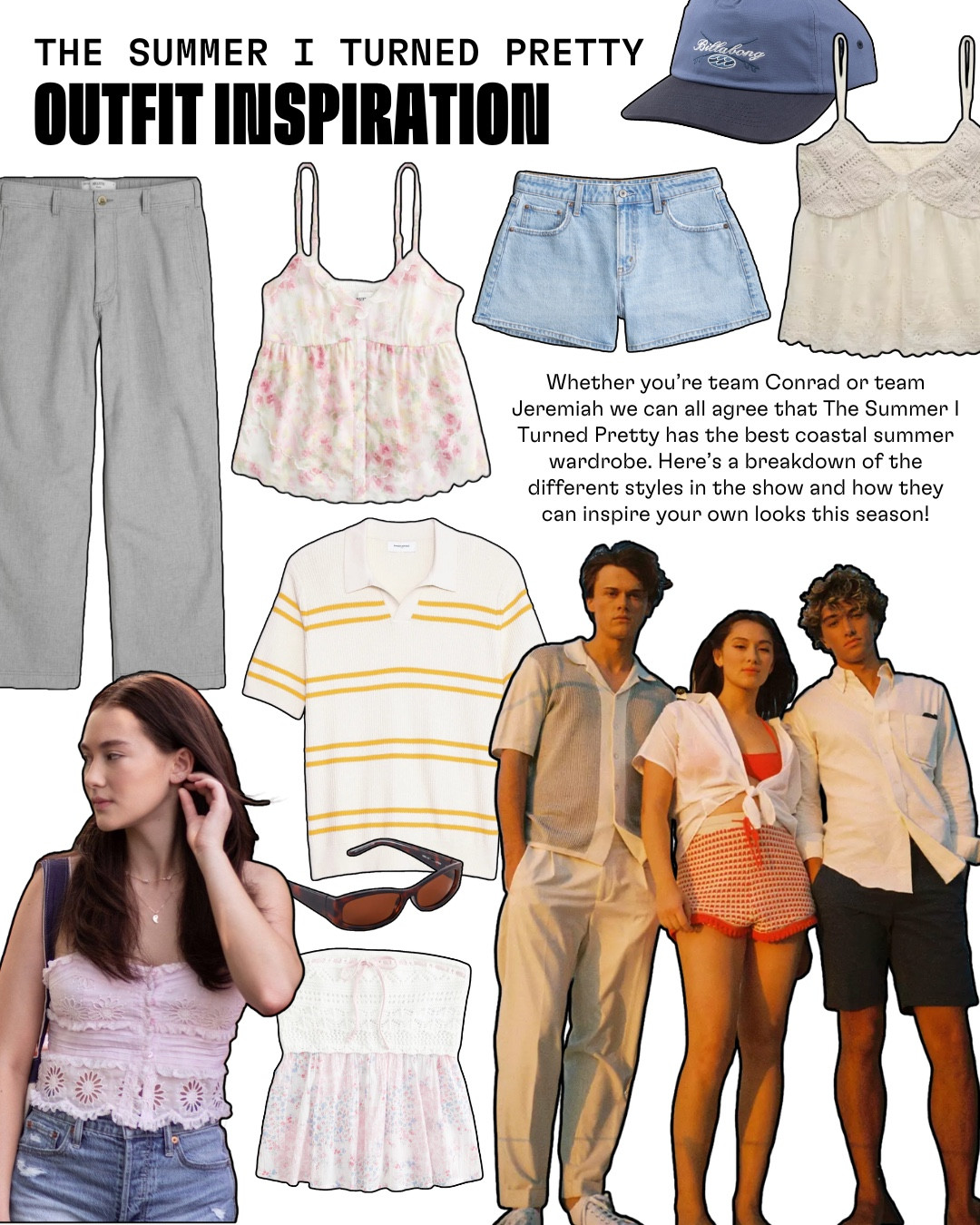 Get the look: The Summer I Turned Pretty outfit inspiration ❤️ on astyleset.com/blog/the-summer-i-turned-pretty-outfits

#LTKStyleTip #LTKSeasonal