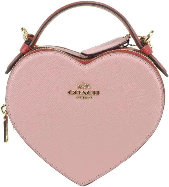 COACH Womens Heart Crossbody In Colorblock In Leather | Amazon (US)
