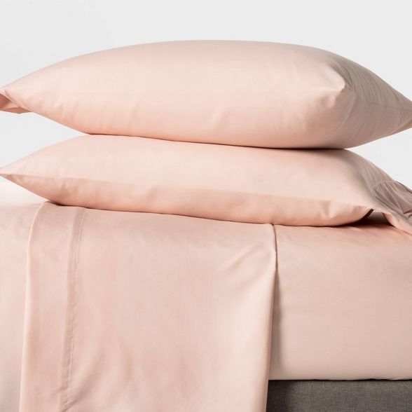 Set of 2 Solid Pillowcases Pink - Pillowfort™ | Target