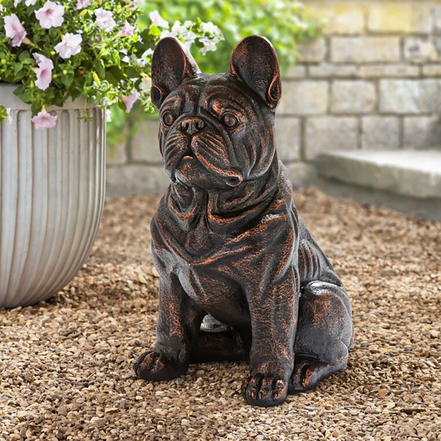 Member's Mark Sitting French Bull Dog Statue | Sam's Club