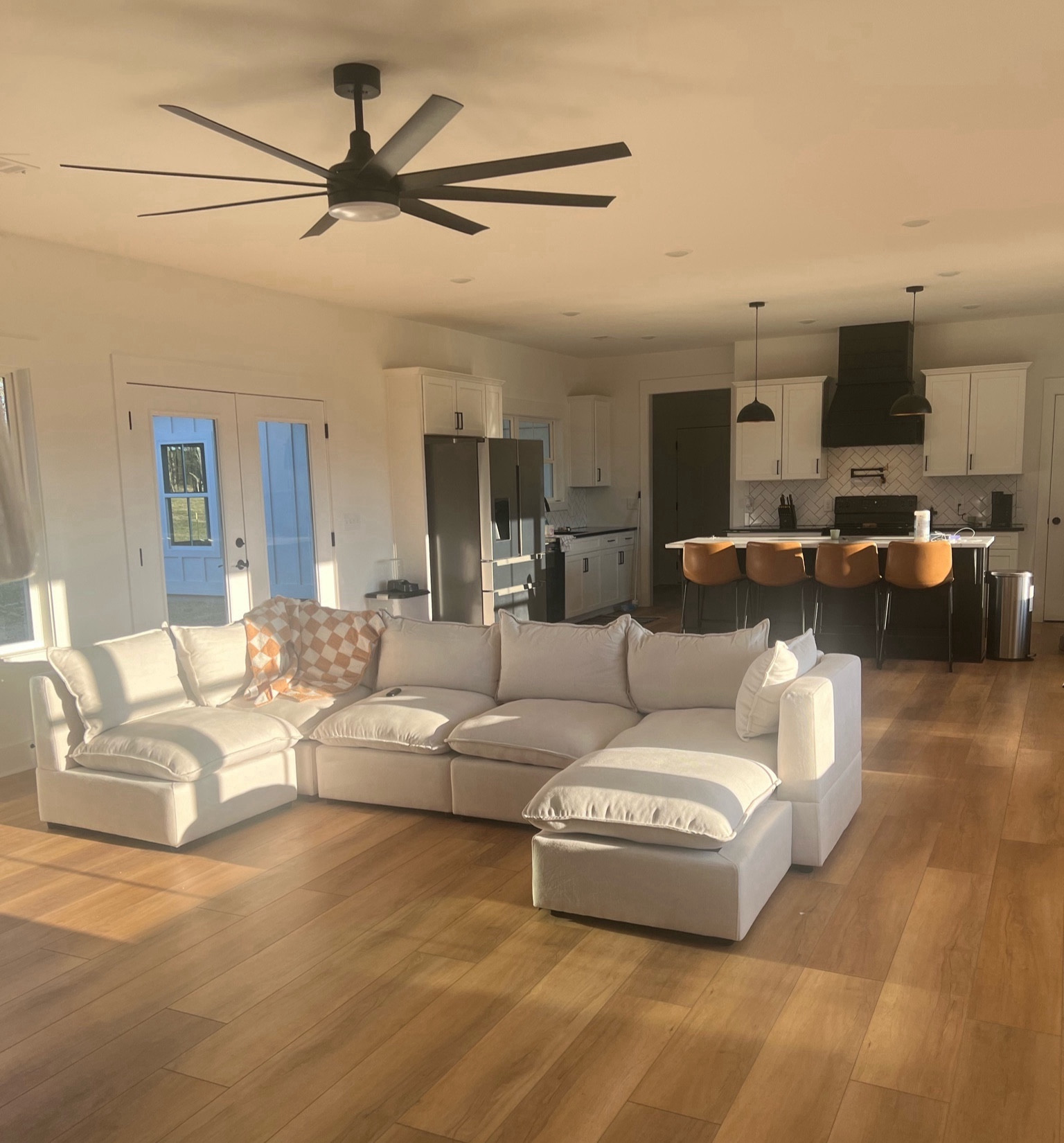 For everyone asking about my couch! This is by far the best purchase! You can move the models have ever you deserve. It can even be used as a sleep sofa. It is soo AFFORDABLE!! 

#LTKhome #LTKU #LTKSpringSale