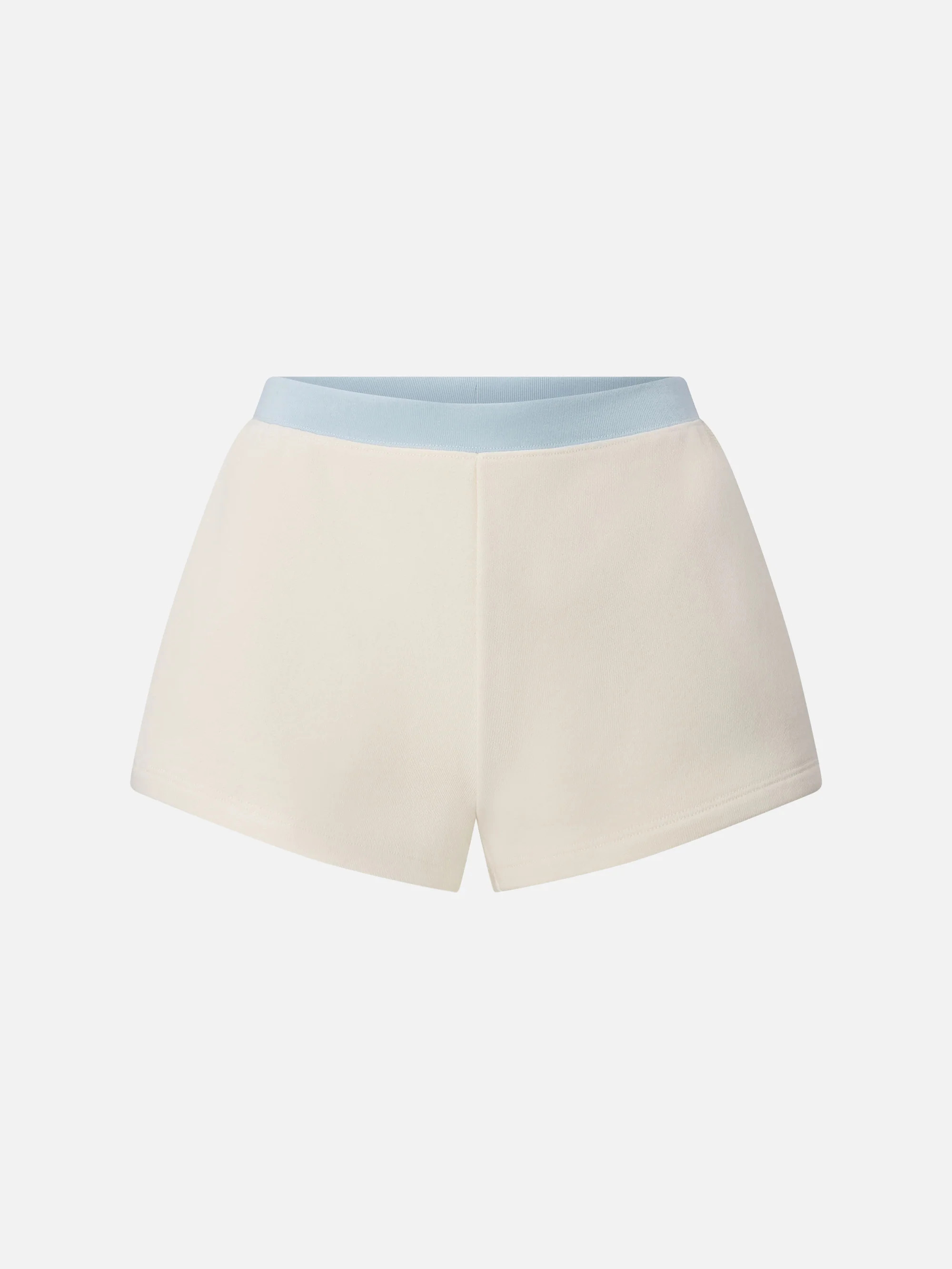 The Monte Carlo Sweatshort -- Cream Multi | Frame Denim